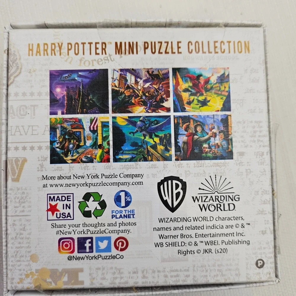 Harry Potter Forbidden Secret Horcrux Puzzle 300 Pieces & 100 Piece Pixie Mayhem